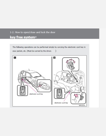 toyota passo 2014 2015 2016 owners manual in english